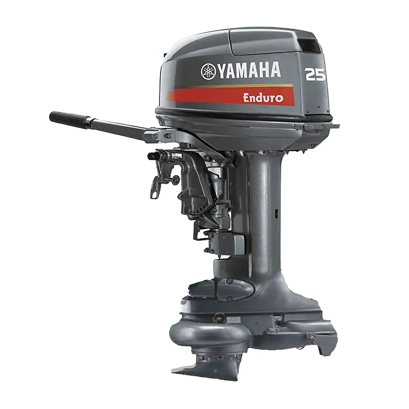 Yamaha 25HP Enduro outboard motor for fishing, commercial boats, and marine transportation