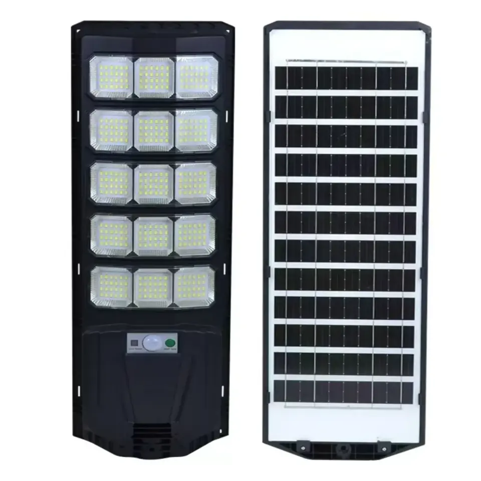 300W solar LED street light with 10W solar panel and IP65 waterproof housing