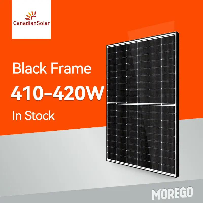 Canadian Solar CS6R-XXX MS AB all black PERC half-cell solar panel